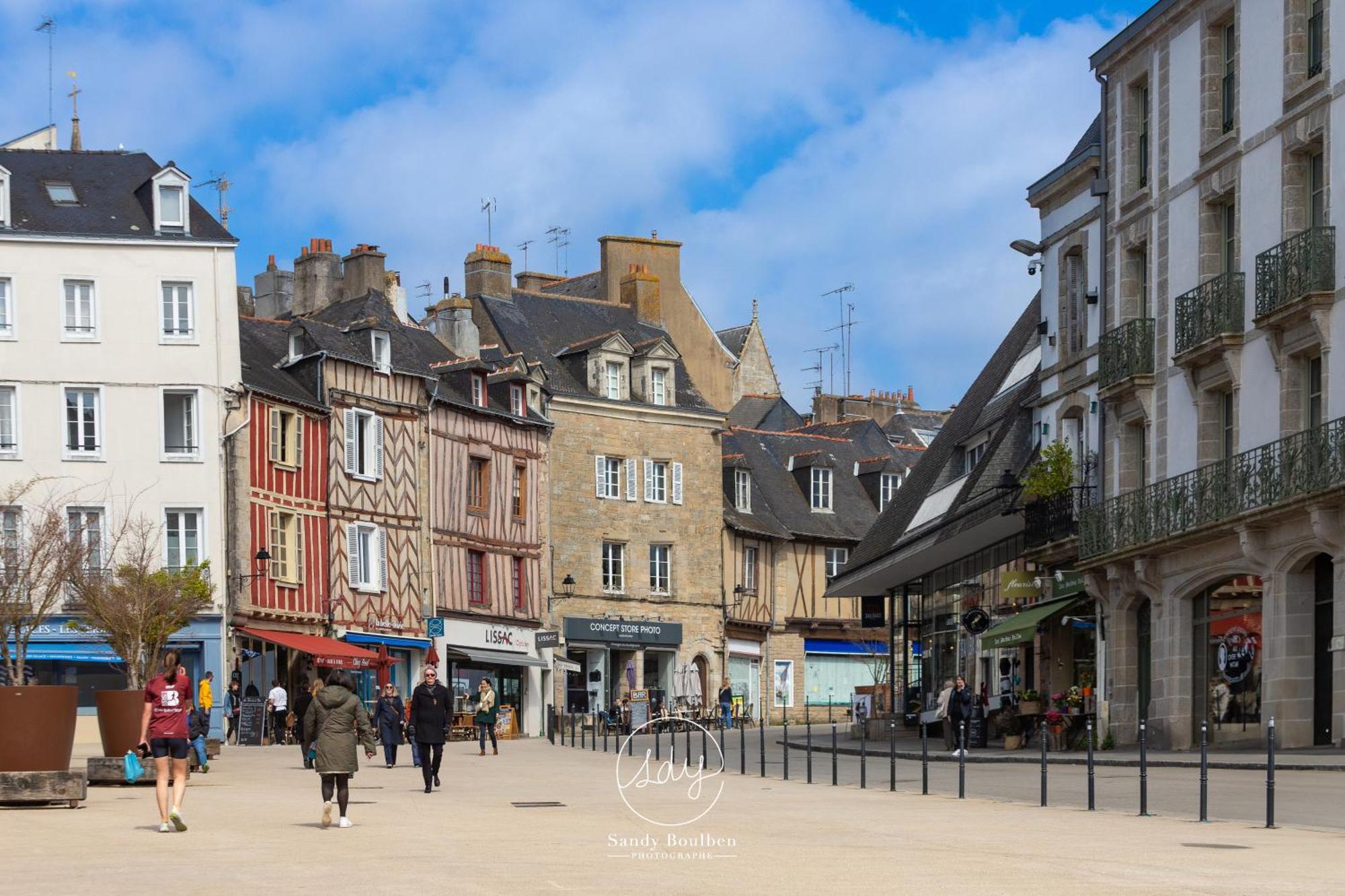 Apartmán Le Patio - Hypercentre - Cour Au Calme - Wifi Vannes Exteriér fotografie